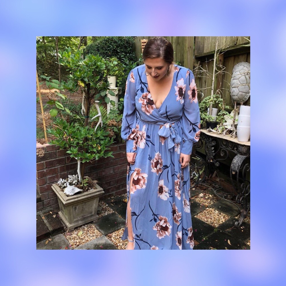 Fashion Nova Park Ave Maxi Dress